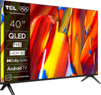 TCL 40" 40V5C 16:9 FullHD QLED Smart Android TV