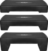 Rebel Active 3 szintes Fitness Step pad - Fekete