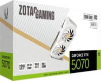 Zotac GAMING GeForce RTX 5070 Twin Edge OC NVIDIA 12GB GDDR7 Videókártya - Fehér