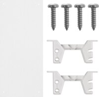 Maclean MC-106 W Asztal aljára csavarozható kábelrendező - Fehér