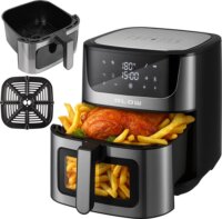 Blow 44-600 AirFryer Forrólevegős Sütő 8L 2500W - Fekete