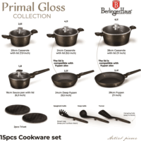 Berlinger Haus BH/8244 Alumínium Edénykészlet - Sötét szürke (15 részes)