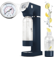 Berlinger Haus BH/9762 Szódagép 2 palackkal patron nélkül - Matt kék