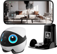 Enabot EBO Air 2 Plus Okos Kisállat Figyelő kamera - Fehér