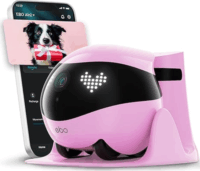 Enabot EBO Air 2 2K Okos Kisállat Figyelő kamera robot - Rózsaszín