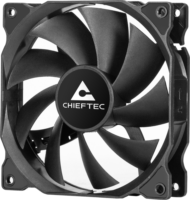 Chieftec ZF-1225PWM PWM 120mm Rendszerhűtő ventilátor - Fekete