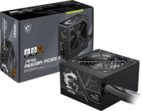 MSI 650W MAG A650BN PCIE5 II 80+ Bronz Fél moduláris Tápegység