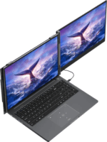 Blackview 14" SCM6 Hordozható Laptop képernyő kiterjesztő 16:10 FullHD IPS Monitor - Fekete