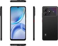 ZTE Blade A36 4/64GB 4G Dual SIM Android Okostelefon + Domino SIM kártya - Fekete