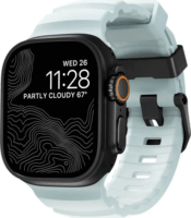 Nomad Rocky Point Apple Watch Szilikon Okosóra szíj 46 / 49mm - Kék