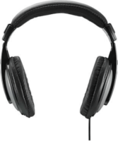 Hama 221782 Shell II Vezetékes Fejhallgató 6m - Fekete/ Ezüst