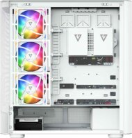 MODECOM Volcano Volcano AQ500 ARGB Midi torony számítógépház + 4db 120mm ventilátor - Fehér