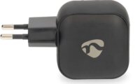 Nedis WGCHA45WBK 2x USB-C GaN Hálozati Gyorstöltő Adapter 45W - Fekete