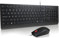 Lenovo 4X31R64438 USB Vezetékes Billentyűzet + Egér ENG - Fekete