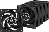 Arctic Cooling ACFAN00154A 80mm PWM Rendszerhűtő Ventilátor 5db - Fekete
