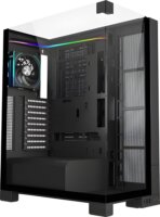 FSP Ultra U691-BP Ultra Tower Számítógépház + 1db 120mm ventilátor - Fekete