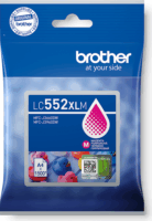 Brother LC552XLM Eredeti Tintapatron - Magenta