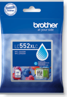 Brother LC552XLC Eredeti Tintapatron - Cián