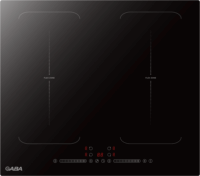 Gaba GMH-IND-4FZS Beépíthető 4 zónás Indukciós Főzőlap 7400 Watt - Fekete
