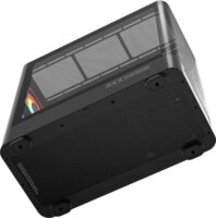 MODECOM Volcano Volcano AQ500 ARGB Midi Torony számítógépház + 4db 120mm ventilátor - Fekete