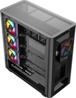 MODECOM Volcano Volcano AQ500 ARGB Midi Torony számítógépház + 4db 120mm ventilátor - Fekete