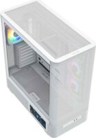MODECOM Volcano Volcano AQ400 ARGB Midi torony számítógépház + 4db 120mm ventilátor - Fehér