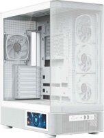 MODECOM Volcano Volcano AQ400 ARGB Midi torony számítógépház + 4db 120mm ventilátor - Fehér