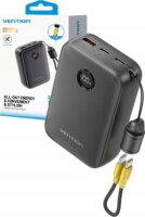 Vention Powerbank 20000mAh 22,5W - Fekete