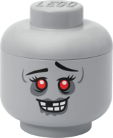 LEGO Room Copenhagen Zombie tárolófej 8,5L - Zöld