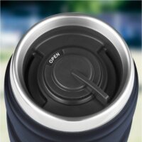 THERMOS 160023 Dupla falú utazó Termosz bögre 470ml - Fekete