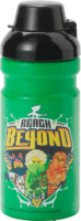 LEGO Room Copenhagen Ninjago mintás műanyag gyerek kulacs 390ml - Zöld