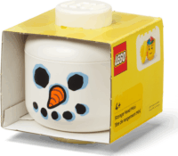 LEGO Room Copenhagen Mini Hóember tárolófej 1,2L - Fehér