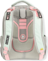 Budmil ergonómiai hátitáska Ló mintával - zöld/Rózsaszín