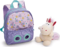 Nici Hátizsák unikornis plüssel 25cm - Lila