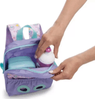 Nici Hátizsák unikornis plüssel 25cm - Lila