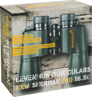 Levenhuk New Sherman PRO 16x50 Binokuláris Távcső - Zöld