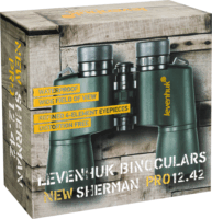Levenhuk New Sherman PRO 12x42 Binokuláris Távcső - Zöld