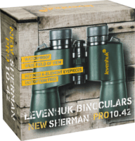Levenhuk New Sherman PRO 10x42 Binokuláris Távcső - Zöld