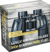 Levenhuk New Sherman BASE 10x40 Binokuláris Távcső - Fekete