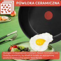 Tefal C4260643 Renewal serpenyő 28cm - Fekete