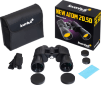 Levenhuk New Atom 20x50 Binokuláris Távcső - Fekete