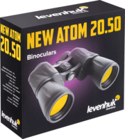 Levenhuk New Atom 20x50 Binokuláris Távcső - Fekete