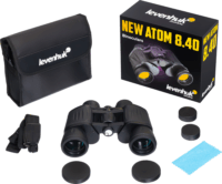 Levenhuk New Atom 8x40 Binokuláris Távcső - Fekete
