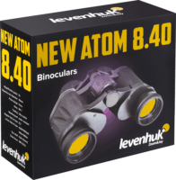 Levenhuk New Atom 8x40 Binokuláris Távcső - Fekete