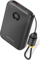 Vention FKAB0-C Powerbank 10000mAH 22.5W (1.5-3A / 5-12V) - Fekete