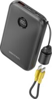 Vention FKAB0-C Powerbank 10000mAH 22.5W (1.5-3A / 5-12V) - Fekete