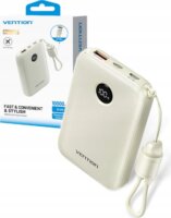 Vention FKAN0-C Powerbank 10000mAH 22.5W (1.5-3A / 5-12V) - Bézs