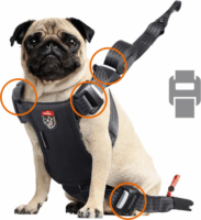 Zolux Travel Safe Autós biztonsági 41-60cm Kutya hám - Fekete