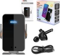 Xblitz FX4 Univerzális Mobiltelefon autós tartó/töltő 15W - Fekete