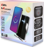 Xblitz FX4 Univerzális Mobiltelefon autós tartó/töltő 15W - Fekete
